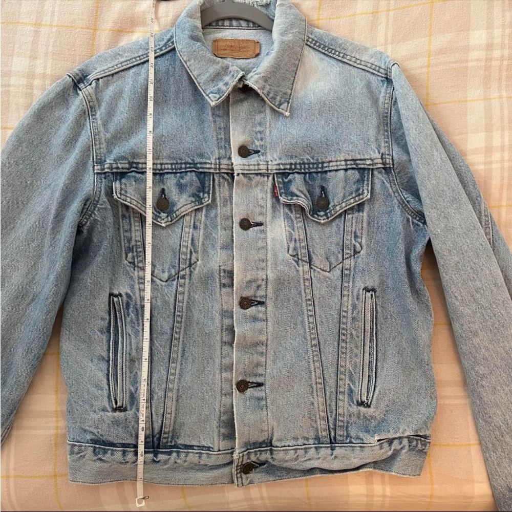 Vintage Levi’s Jean Jacket Sashiko Repaired - Picture 10 of 10